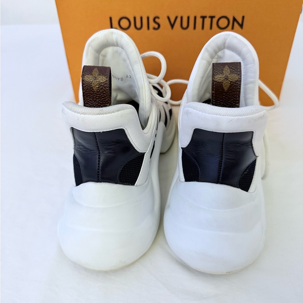 Louis Vuitton Navy and White Athletic Shoes - Picture 2 of 7